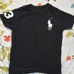 PreOwned Unisex Polo Ralph Lauren Pre-School Big Pony Cotton Jersey Tee Size 5